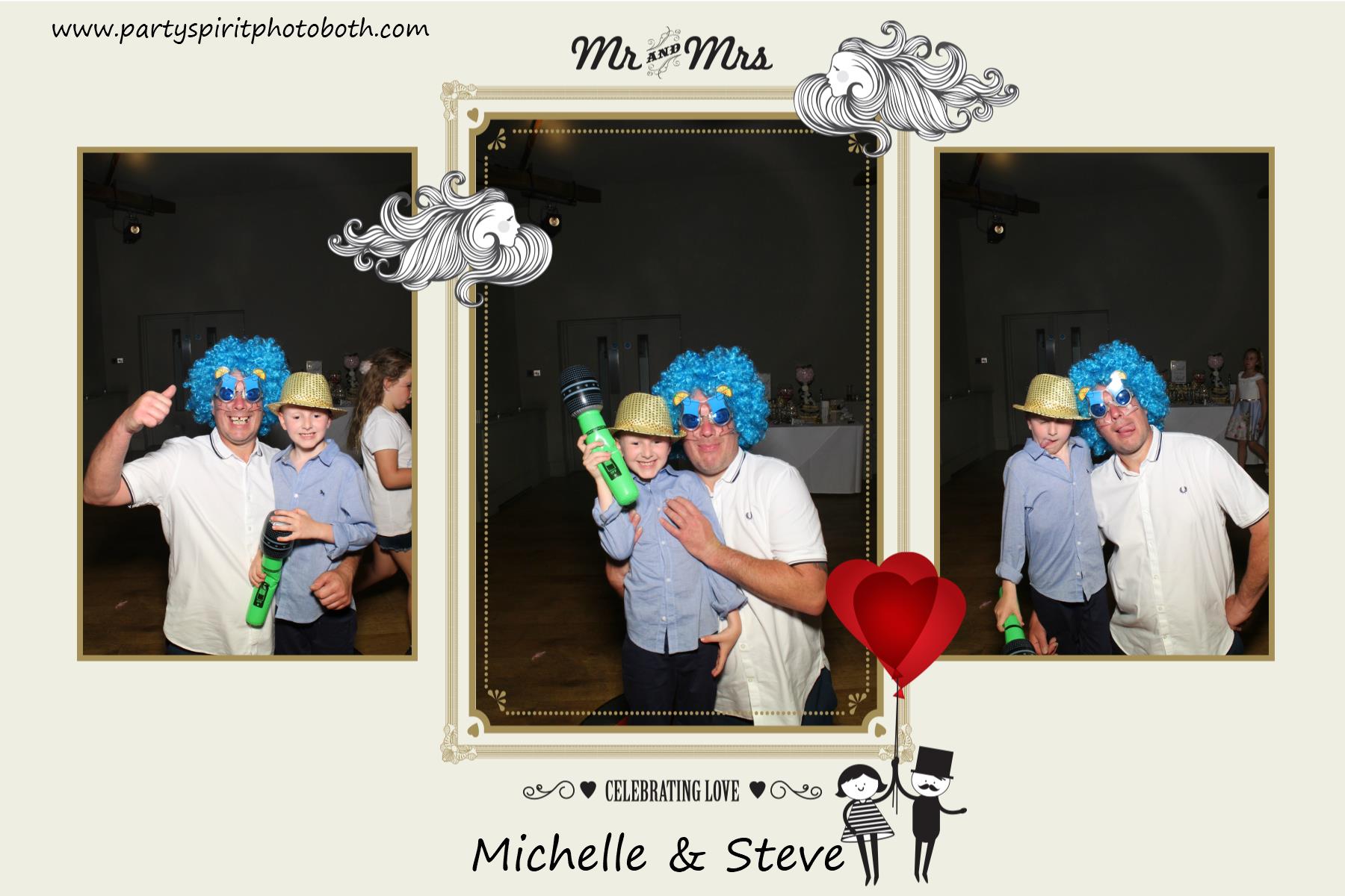 Michelle & Steve Wedding | View more photos from the event at gallery.partyspiritphotobooth.com/u/PartySpiritPhotoBooth/Michelle-Steve-Wedding